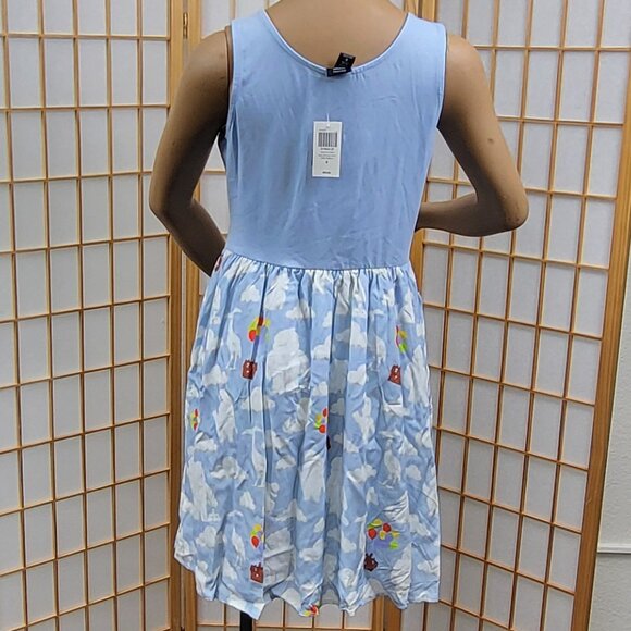 NWT Pixar sleeveless tank dress from the Disney movie Up pockets size 0 or 0X - Picture 5 of 16